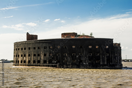 Fort Alexander first in Kronstadt in the Finskiy Gulf . St. Pete photo