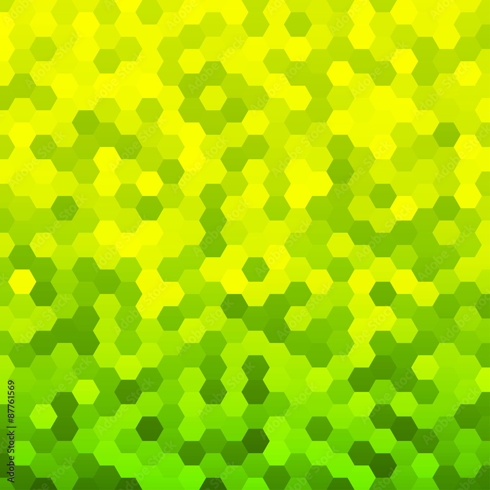 Abstract green and yellow background Abstract green and yellow background
