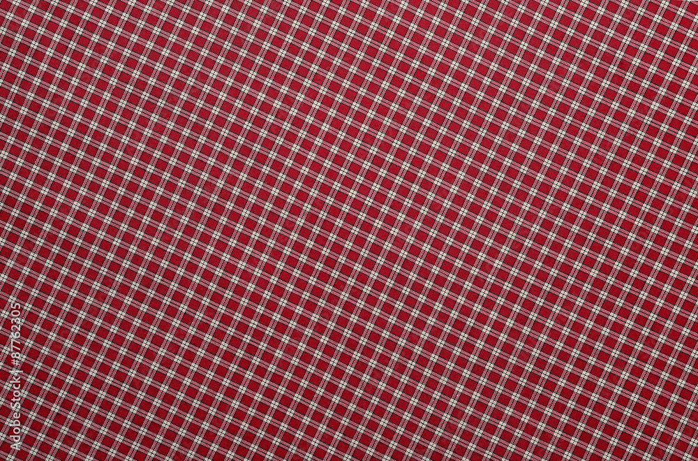 Series  of a Red and White Cloth