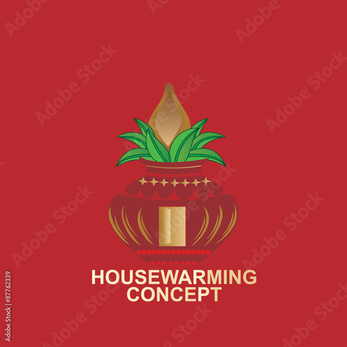 housewarming concept vector illustration 