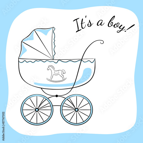 Boy arrival announcement 2