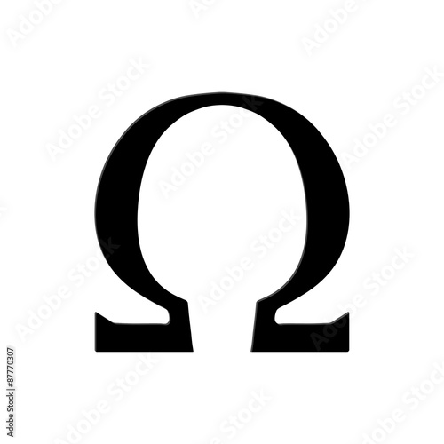 Omega Symbol photo