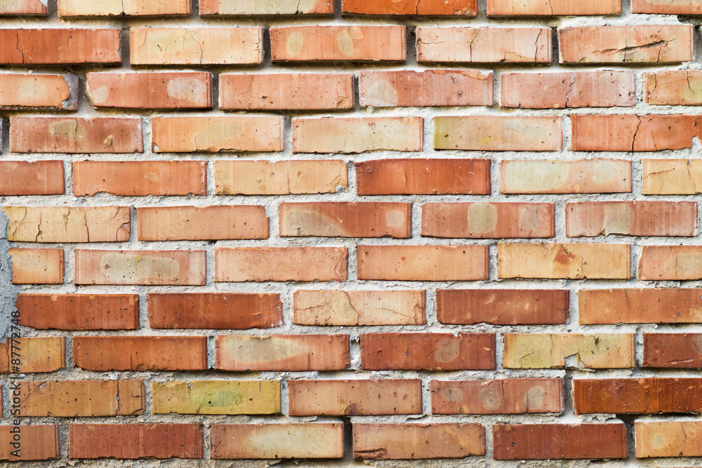 Obraz premium background texture of brick wall