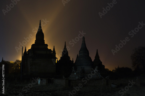 The Temples of Bagan  Pagan   Mandalay  Myanmar  Burma