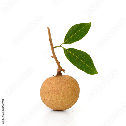 Fresh longan isolate on the background (Fruit)