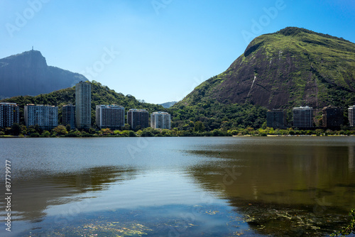 Brazil, Rio De Janeiro, the Lagoa Rodrigo de Freitas