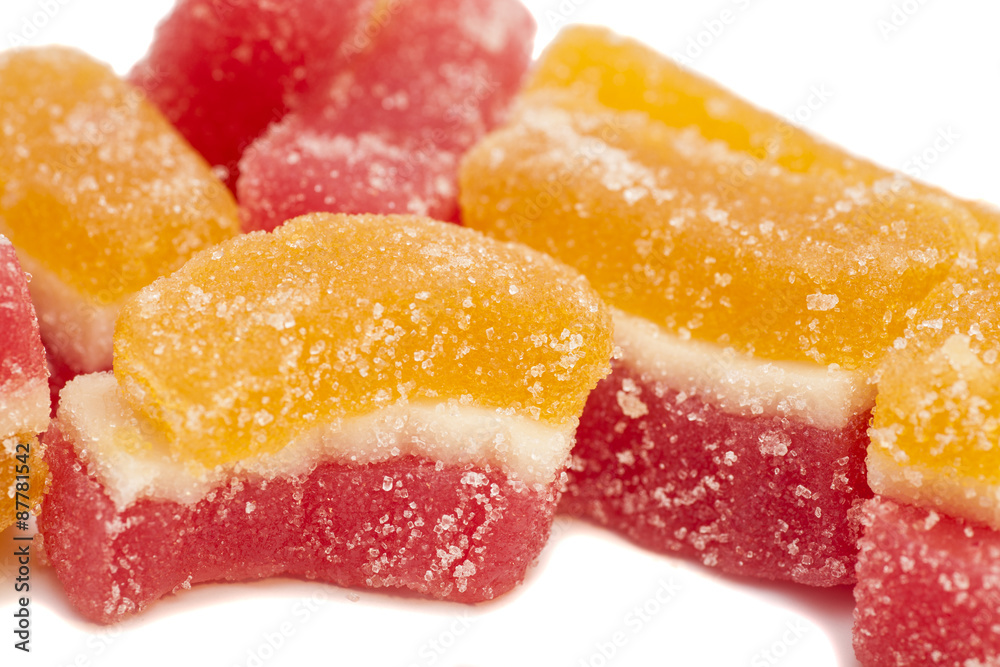 Delicious colorful marmalade Delicious colorful marmalade
