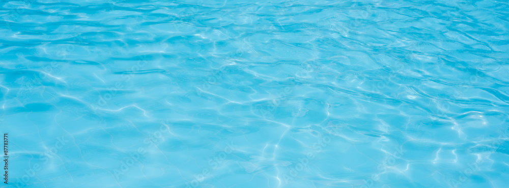 Blue pool water background