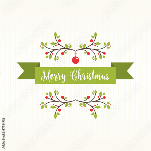 Merry Christmas Ribbon