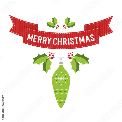 Merry Christmas Ribbon