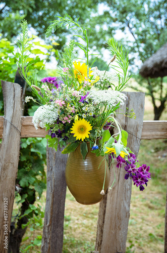 Fototapeta Naklejka Na Ścianę i Meble -  flowers in pot