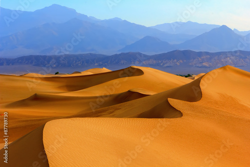 Sand dunes in Death Valley