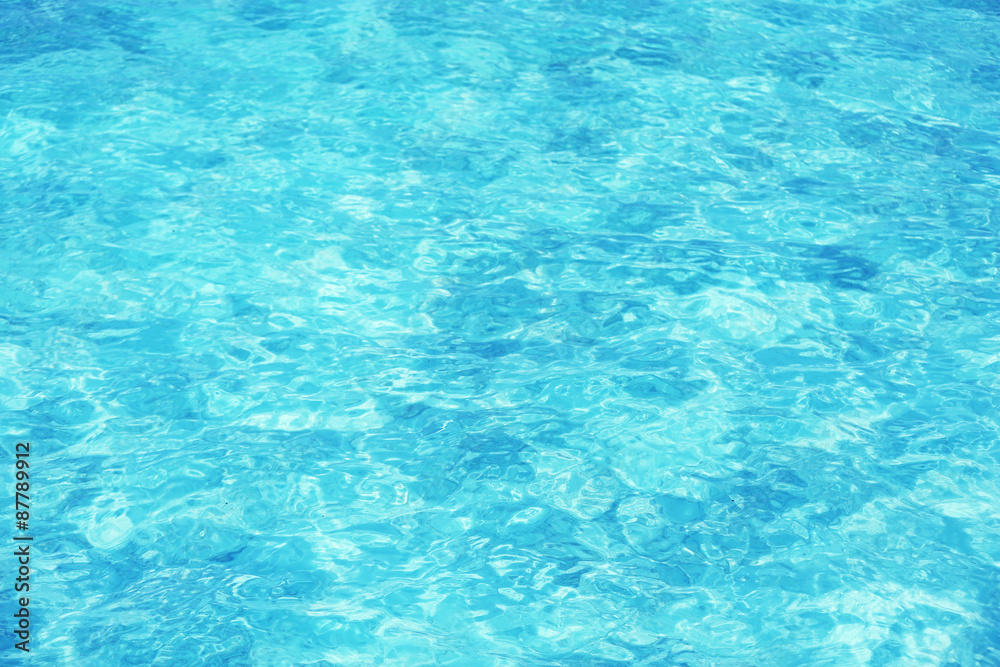 Beautiful view of ocean water on island in resort Beautiful view of ocean water on island in resort