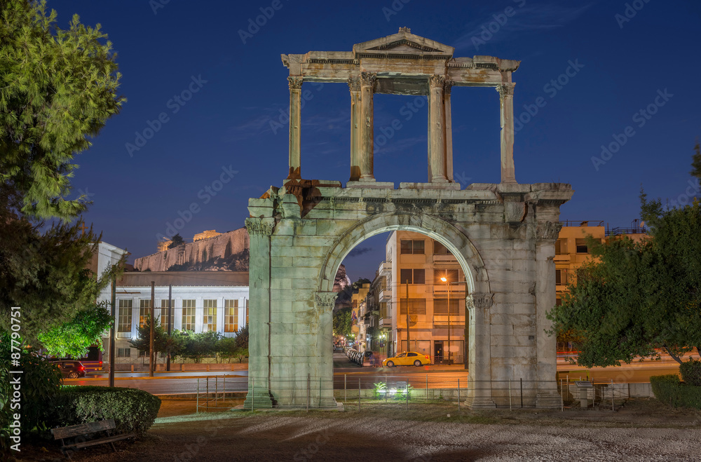Fototapeta premium Arch of Handrian at Athens