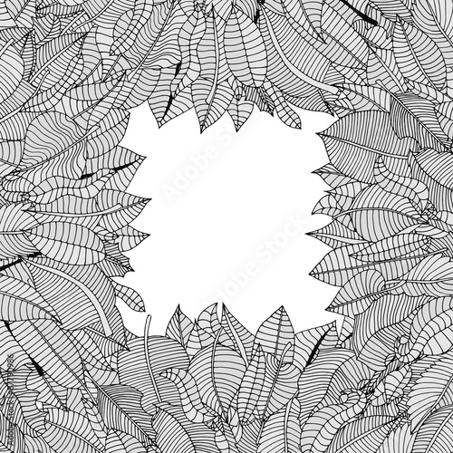 leaves frame