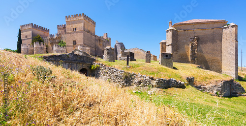 Medieval castle of Ampudia