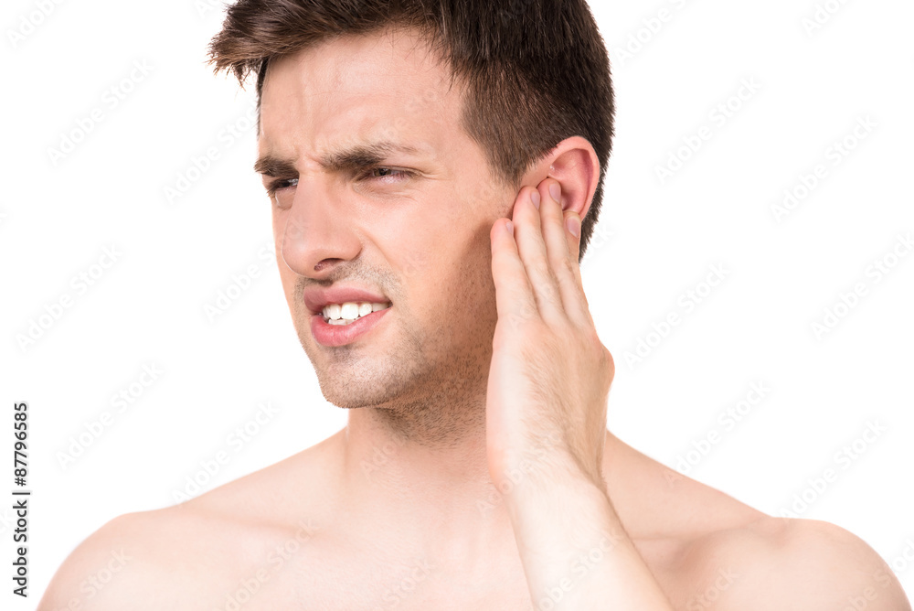 Obraz premium Man's pain