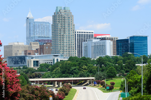 View on downtown Raleigh, NC. USA photo