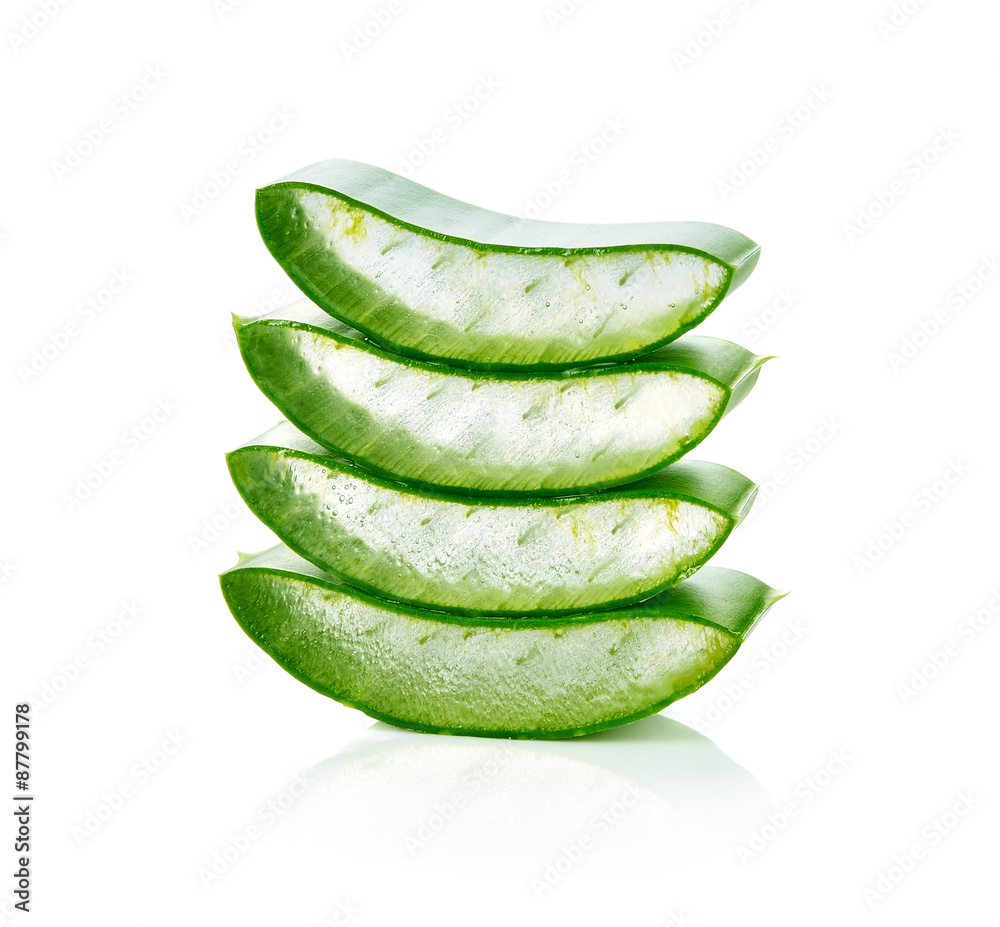 custom made wallpaper toronto digitalAloe vera fresh leaf isolated on white background