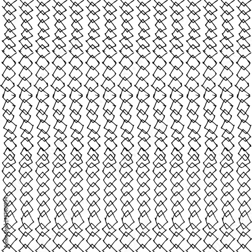 Geometric seamless pattern in ethnic folk style.