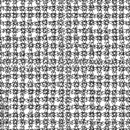 Geometric seamless pattern in ethnic folk style.