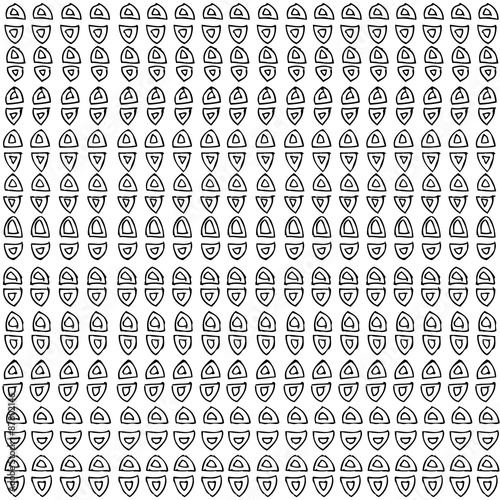 Geometric seamless pattern in ethnic folk style.