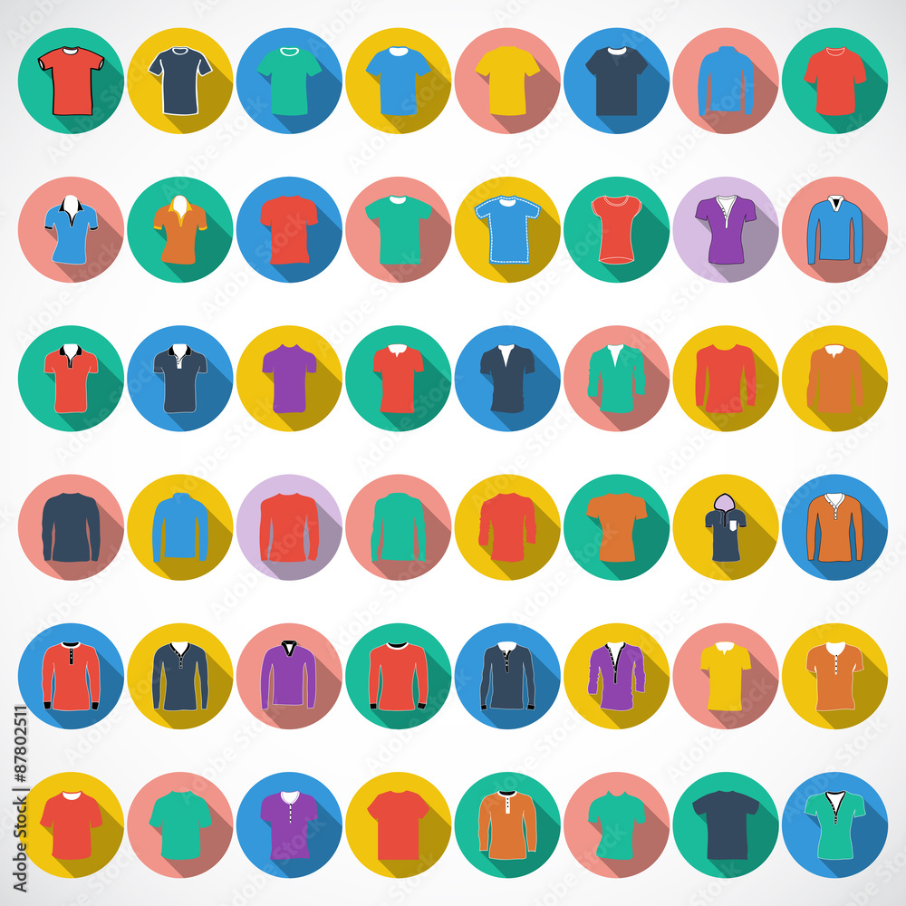 T-shirt icon Vector T-shirt icon Vector