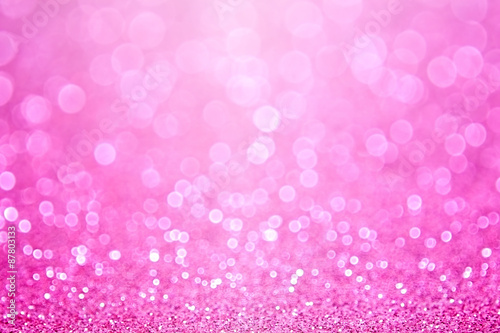 Pink Baby Girl Birthday Background