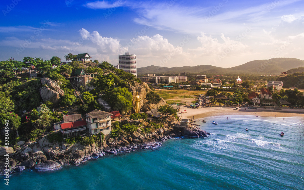Obraz premium Khao Takiab Hua Hin beach,Thailand