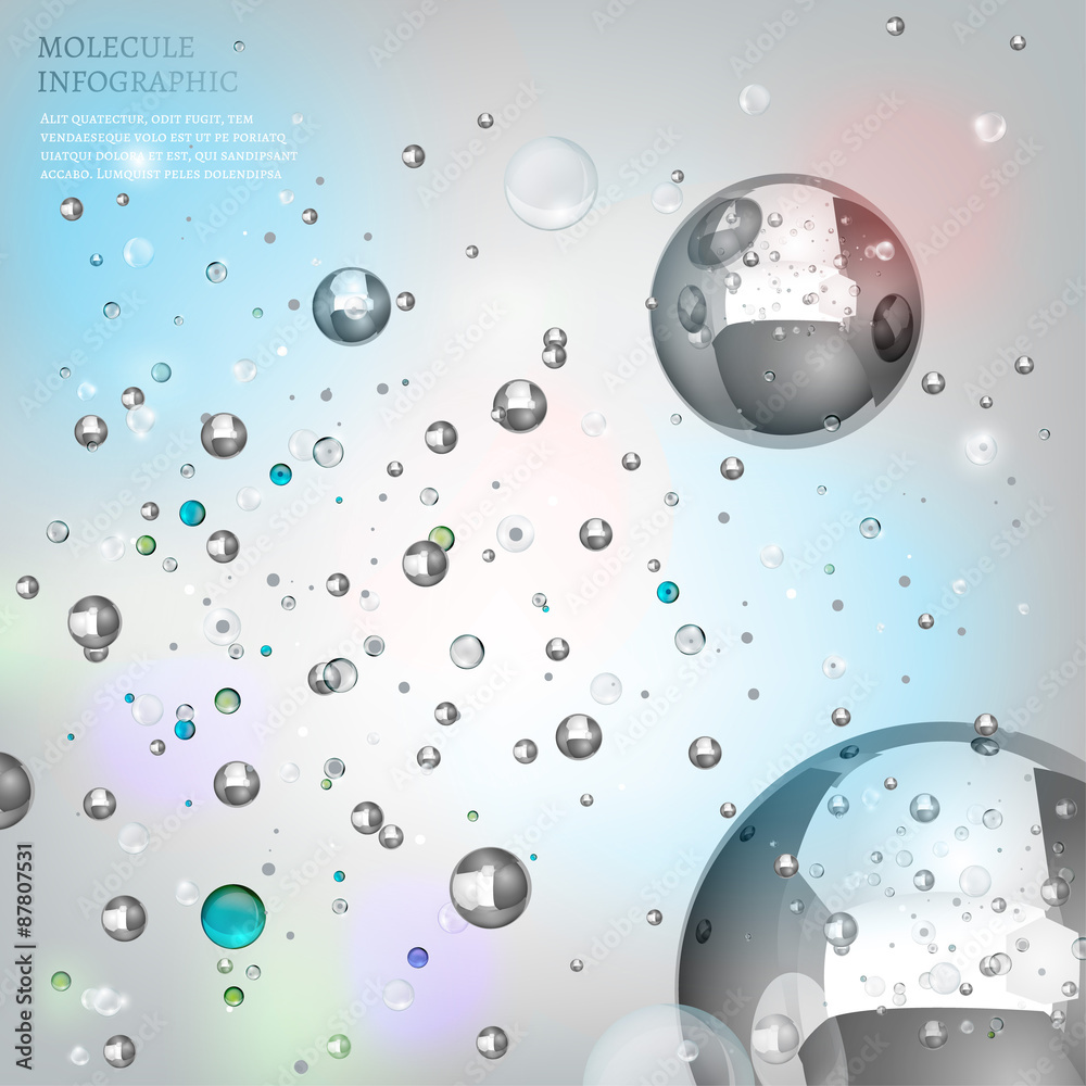 custom made wallpaper toronto digitalMolecule infographic