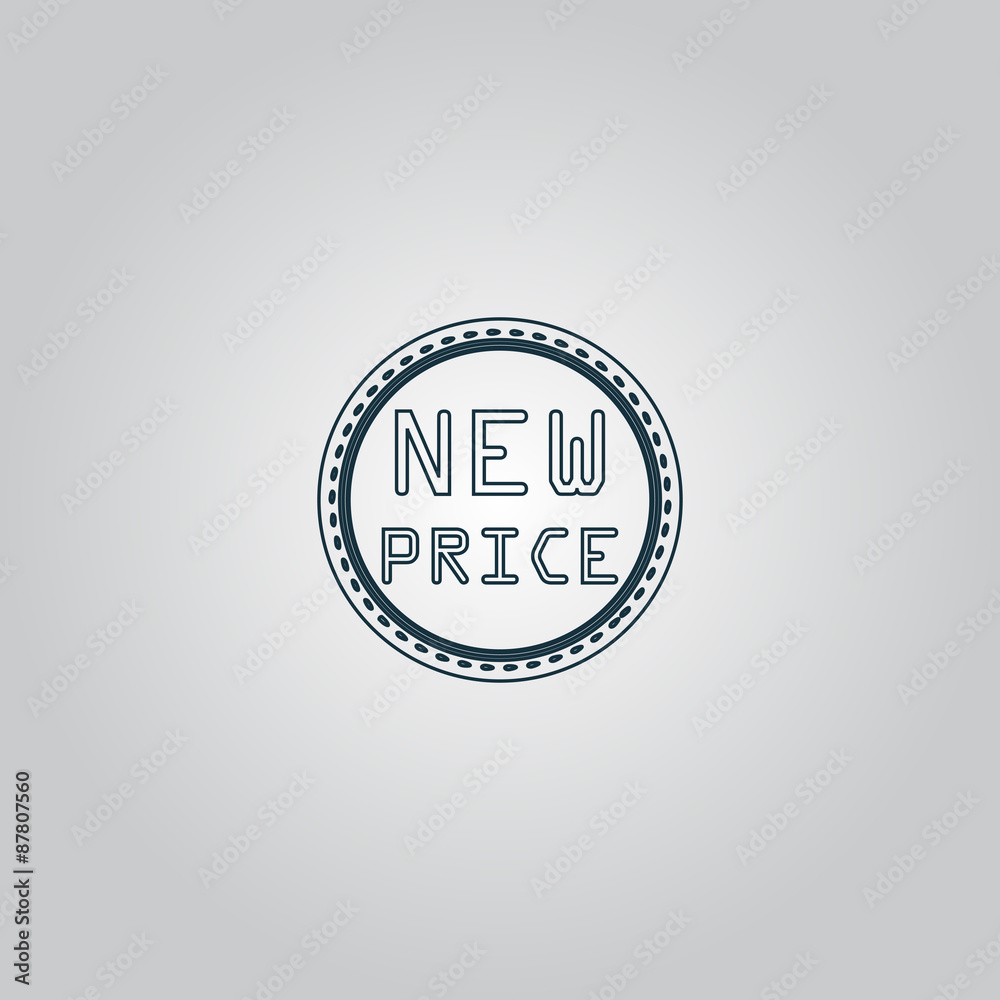 New Price Icon, Badge, Label or Sticker New Price Icon, Badge, Label or Sticker