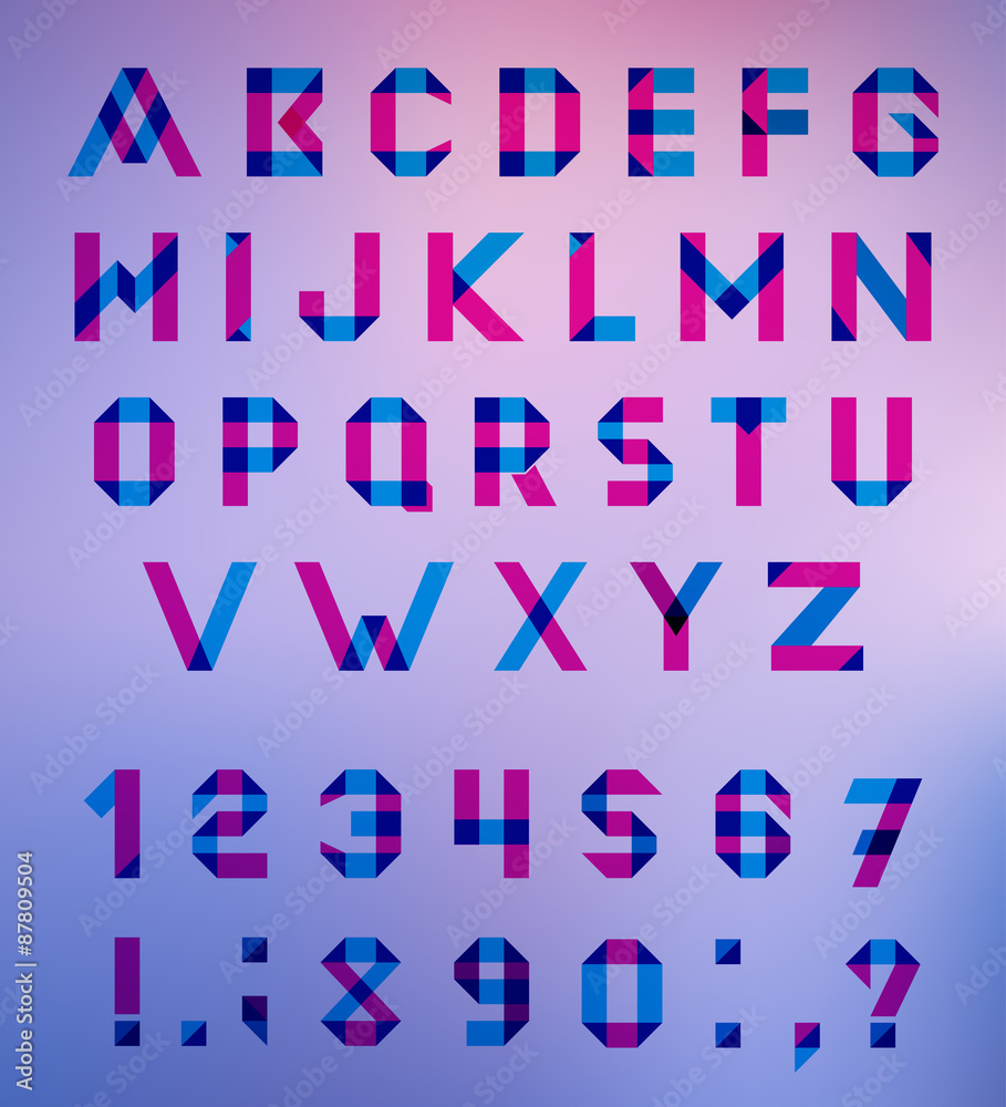 Vector Alphabet Set Vector Alphabet Set