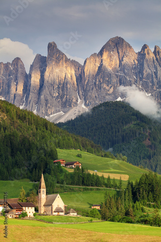 Canvas-taulu Italy dolomites - Val di Funes
