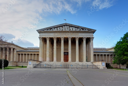 Photography The building of Musem of Fine Art, Budapest