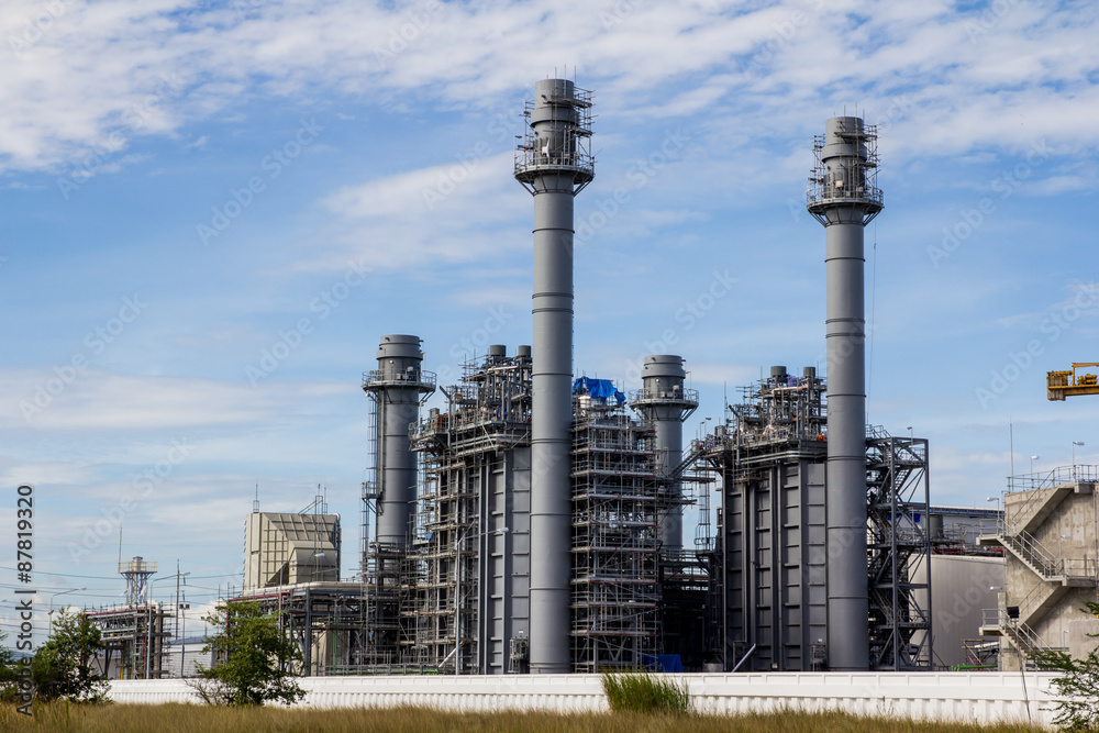 Fototapeta premium Power plant Industrial 