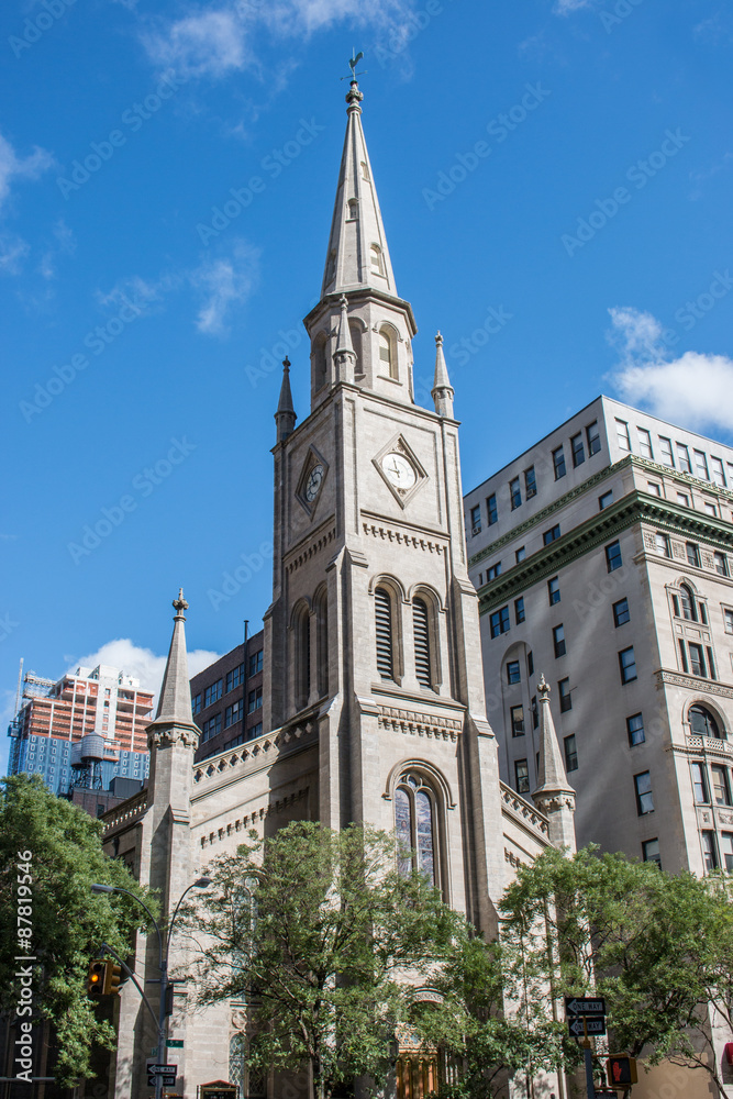 New York City Marble Collegiate Church Manhattan