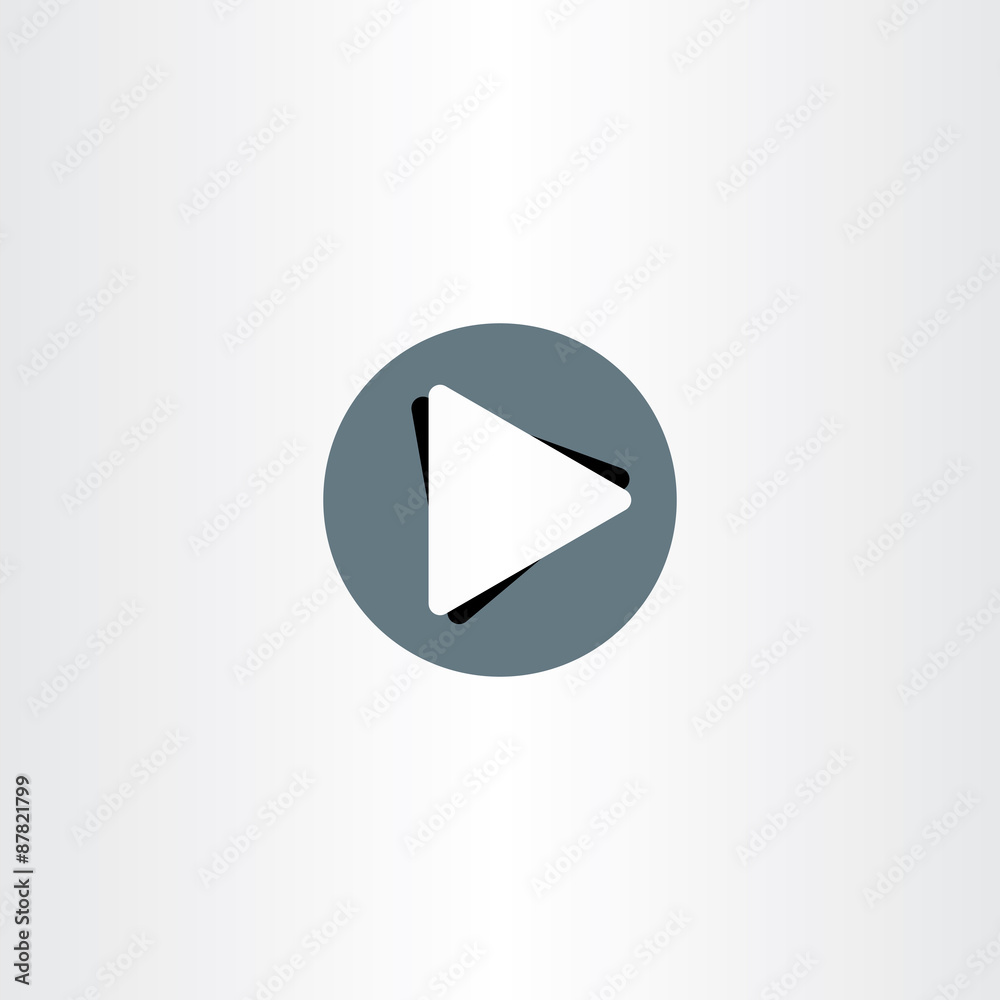 play icon vector button design play icon vector button design