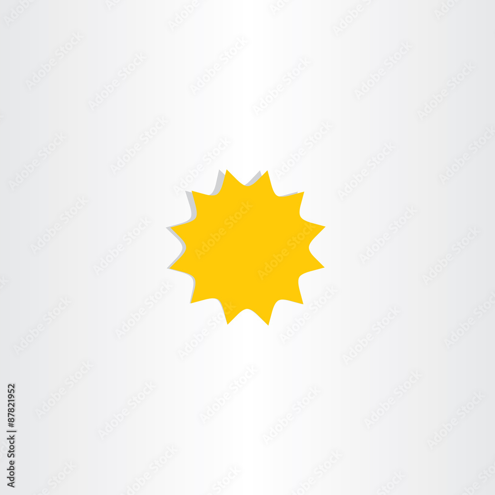star icon vector sunlight symbol design element star icon vector sunlight symbol design element
