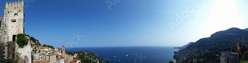 Vue panoramique de Monaco et Roquebrune Cap Martin