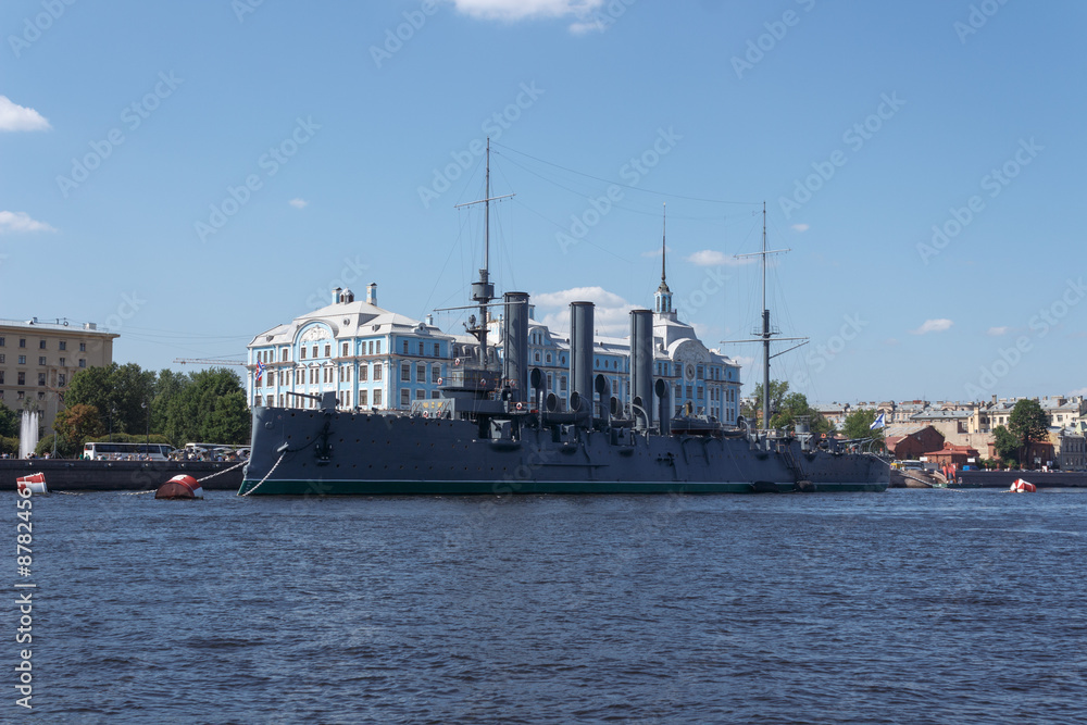 Museum warship Cruiser Avrora