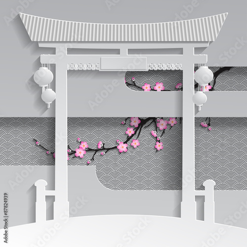 Chinese gate