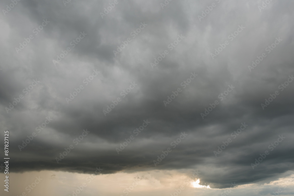 Huge storm clouds and weather variability Huge storm clouds and weather variability