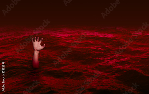 Destruction of a person from drugs.