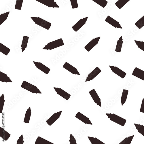 seamless pattern with Bottles of ketchup and chili sauce