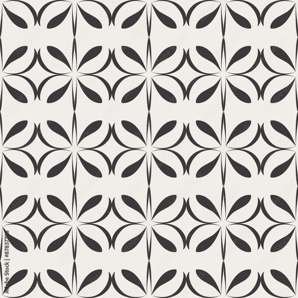 Fototapeta premium Monochrome seamless background.