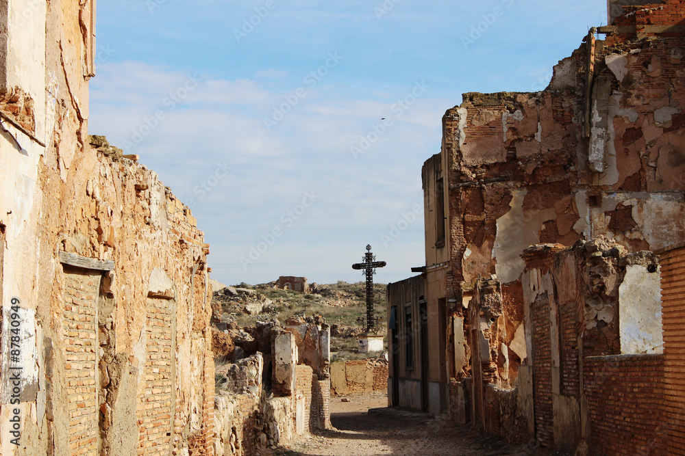 Belchite viejo (Zaragoza, Aragón, España)