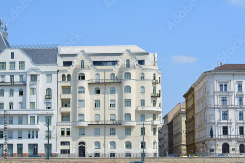 Photography Budapest city houses