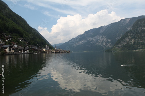 Hallstatt   City with a pleasure from Austria