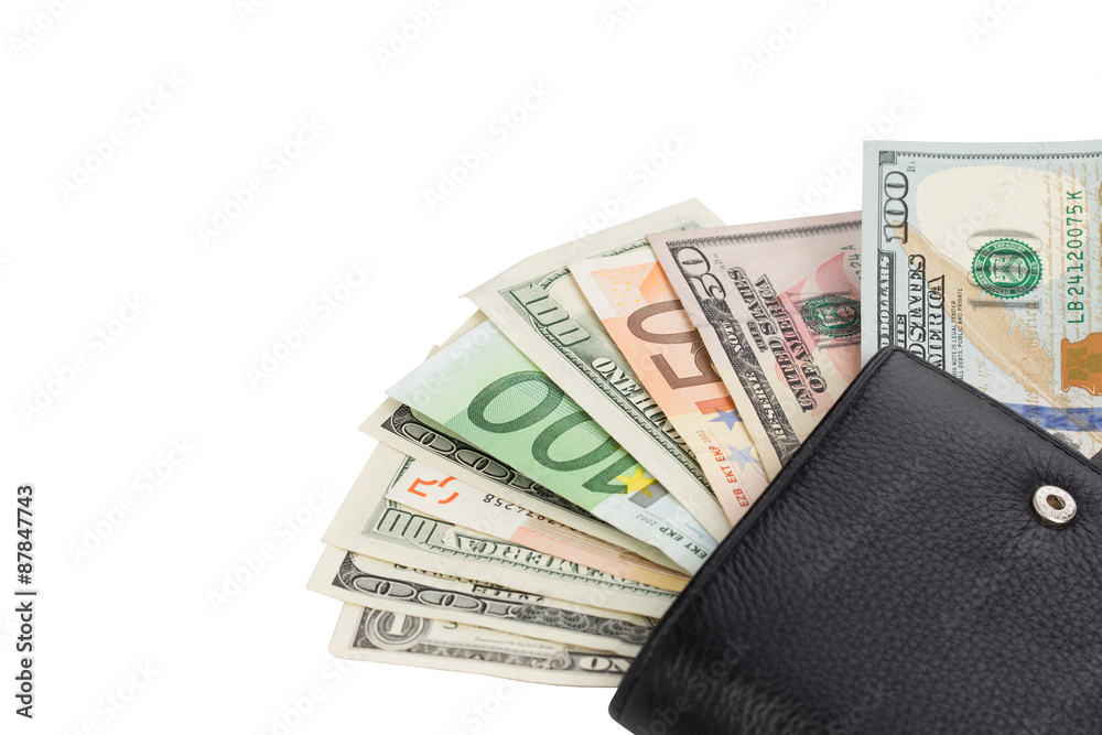 money in wallet money in wallet