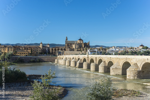 Roman bridge in Cordoba, Andalusia, southern Spain. © Anibal Trejo